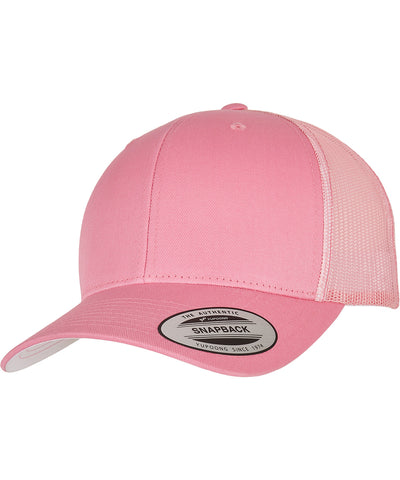 Gorra camionneur rétro (6606) | Rose