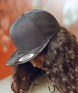 Visière camouflage snapback (6089CV) | Camuflaje Oliva