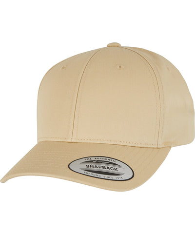 Gorra snapback clsica curvada (7706) | Oro