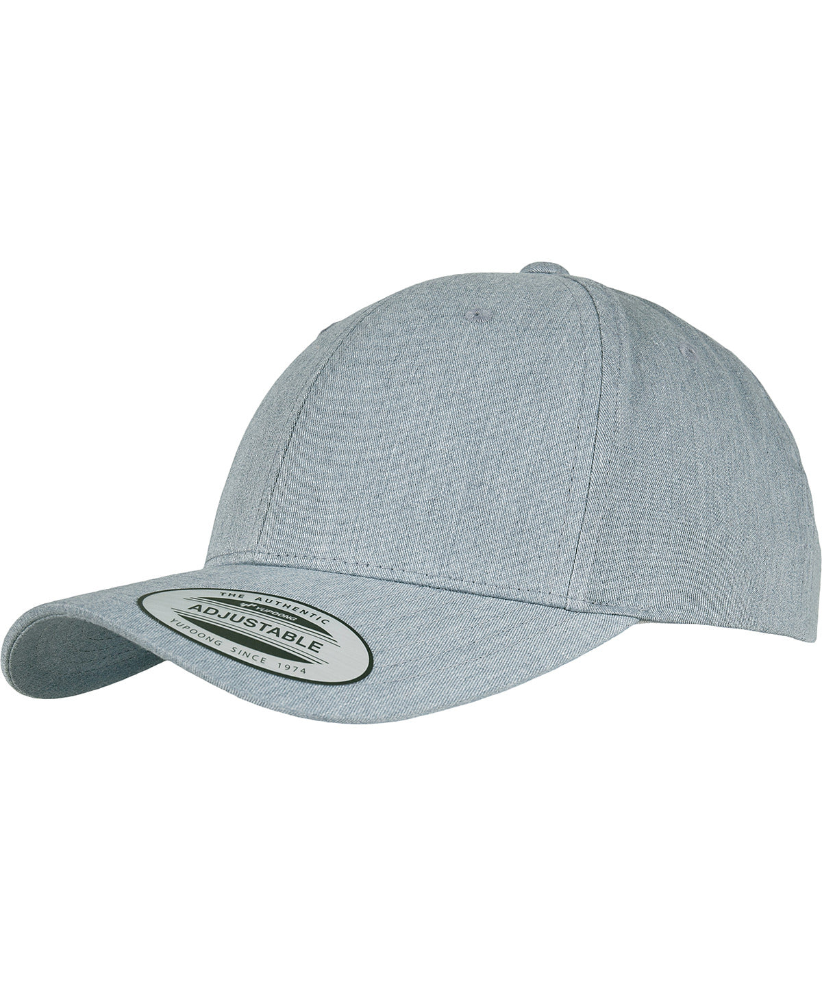 Gorra snapback clsica curvada (7706) | Gris Jaspeado