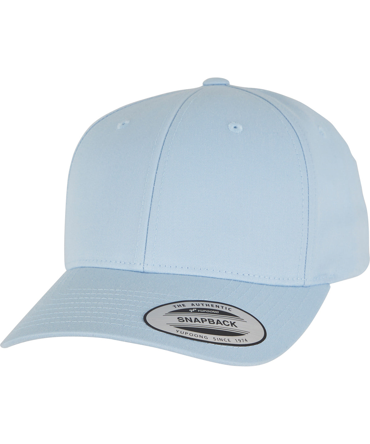 Gorra snapback clsica curvada (7706) | Azul Cielo