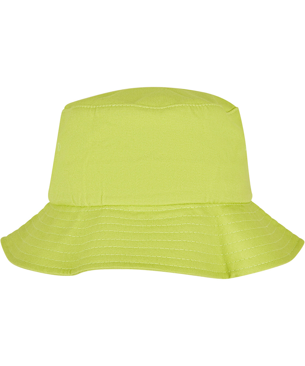 Gorra de cubo de sarga de algodn Flexfit (5003) | Verde Resplandor