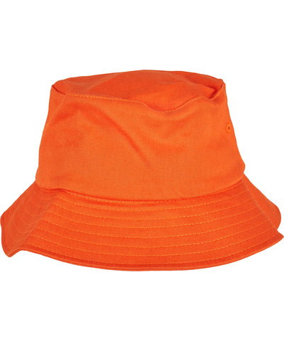Gorra de cubo de sarga de algodn Flexfit (5003) | Naranja