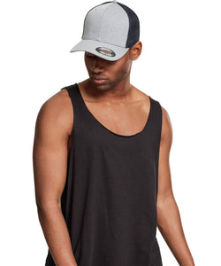 Flexfit malla melange (6311) | Gris/Negro