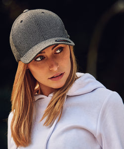 Gorra Flexfit melange (6355) | Gris Oscuro Jaspeado