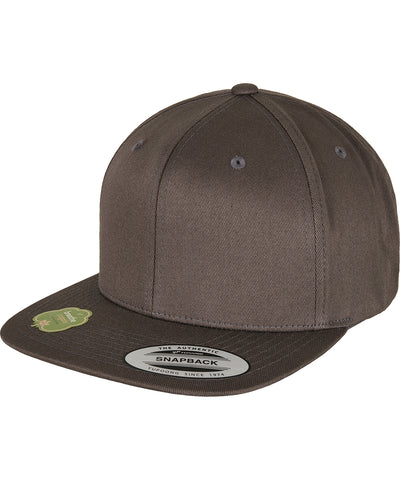 Gorra snapback de algodn orgnico (6089OC) | Gris Oscuro