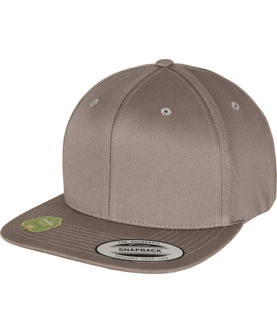 Gorra snapback de algodn orgnico (6089OC) | Gris Claro