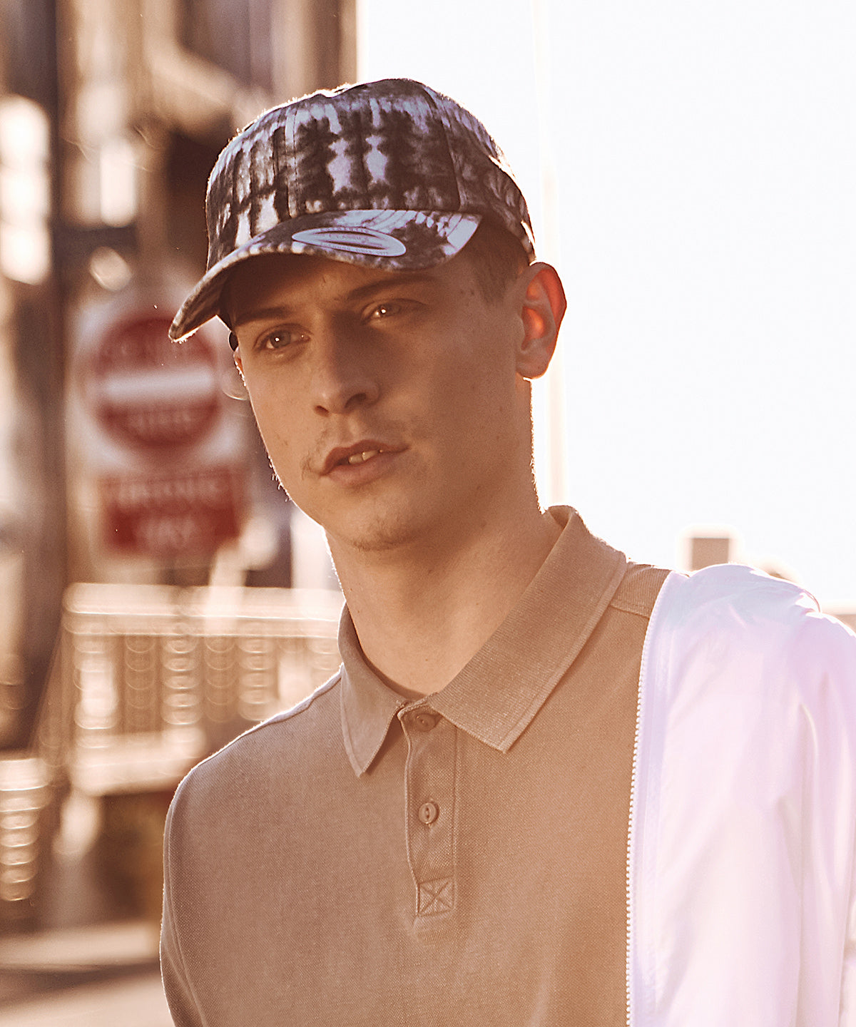 Casquette à tête de profil basse (6245TD) | Gris