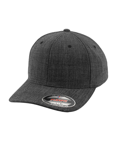 Gorra Flexfit melange fino (6277FM) | Negro