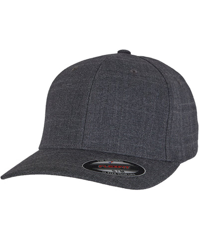 Gorra Flexfit melange fino (6277FM) | Gris Carbn