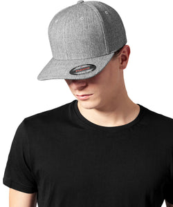 Gorra Flexfit lisa (6277PS) | Gris Jaspeado
