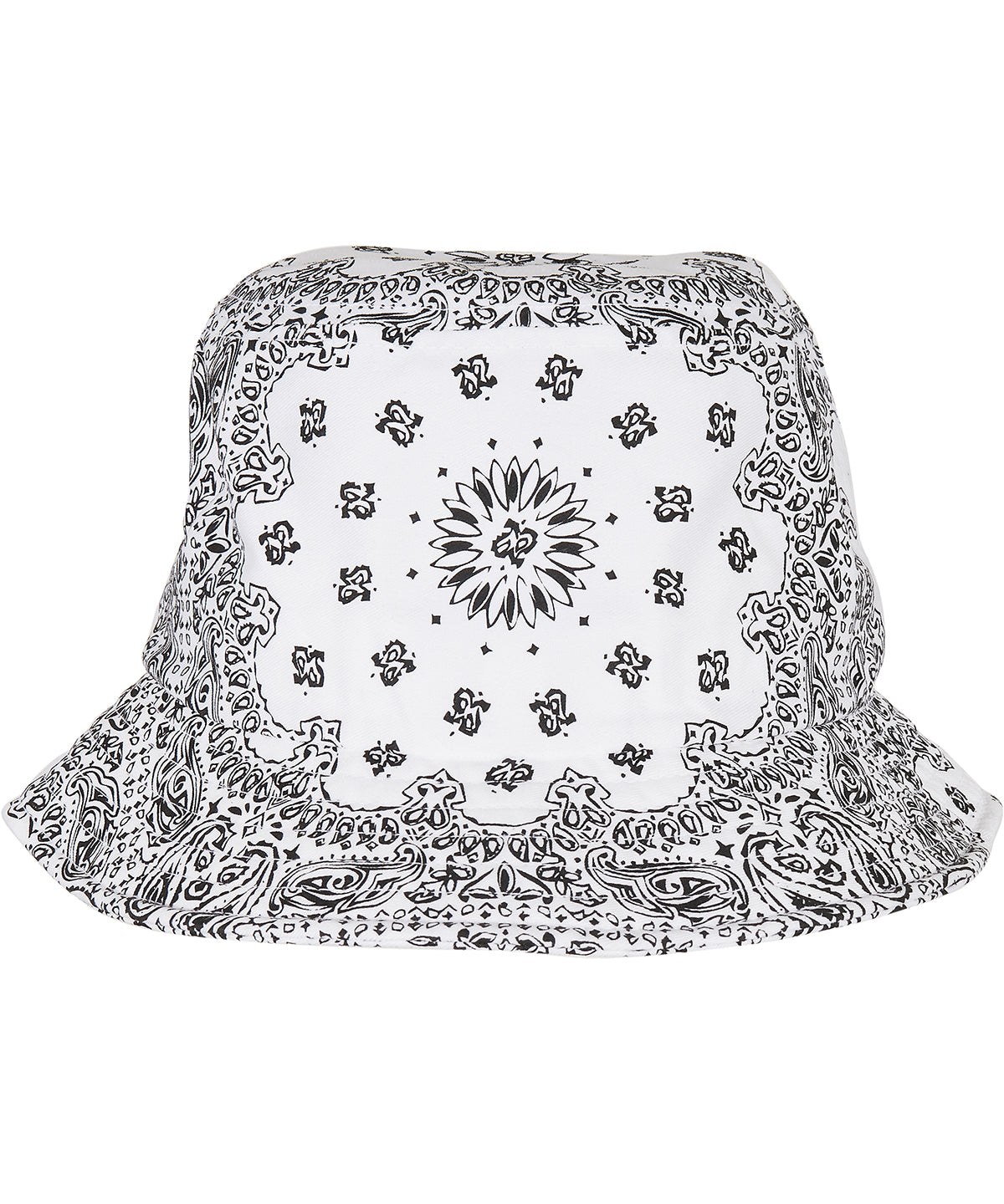 Bucket Hat mit Bandana-Print (5003BP) | Weiß