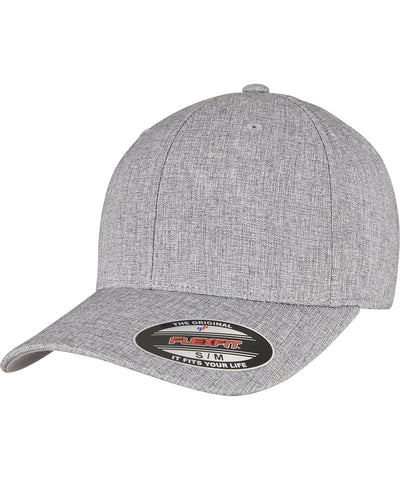 Flexfit Heatherlight Cap (6350) | Melange Grau