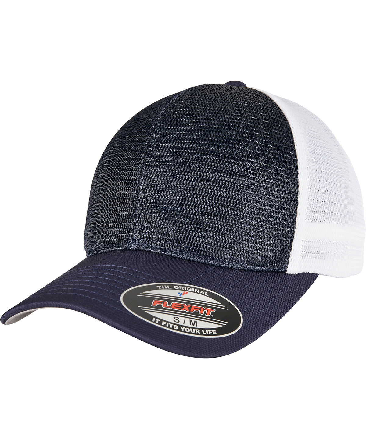 Flexfit 360 Omnimesh 2-Tone Cap (360T) | Marineblau/Weiß