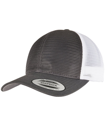360 Omnimesh Two-Tone Cap (6360T) | Grau/Weiß