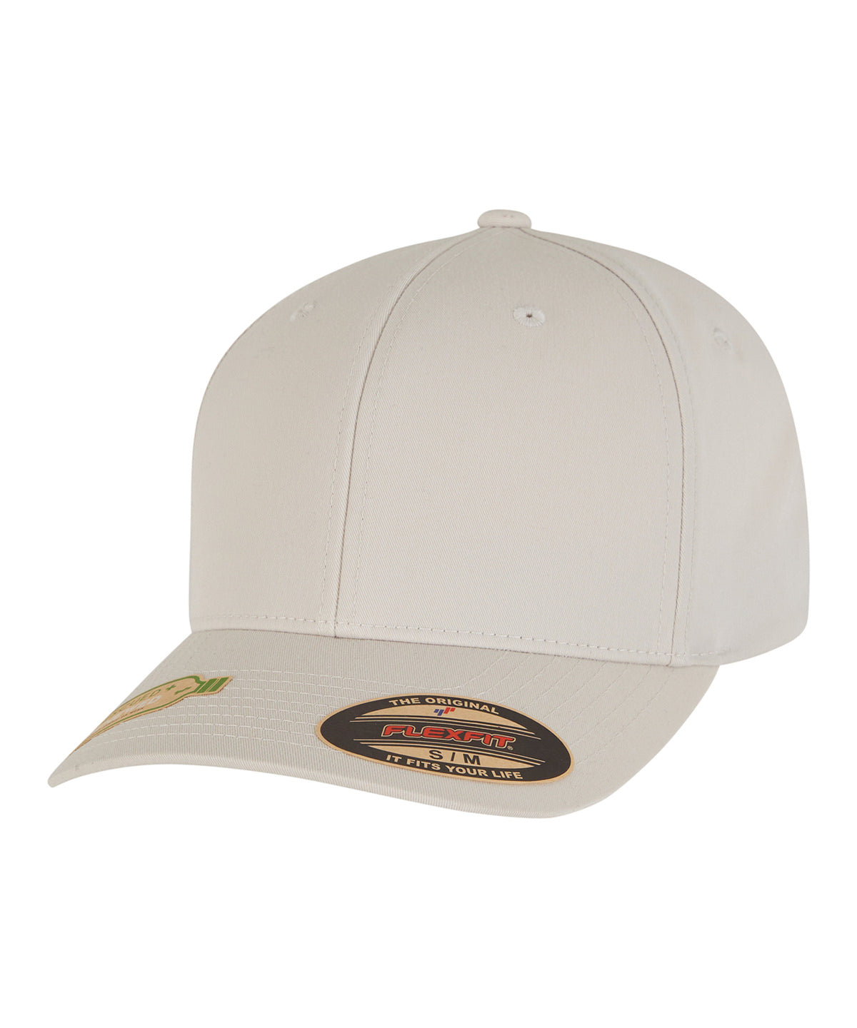 Gorra de polister reciclado Flexfit | Beige