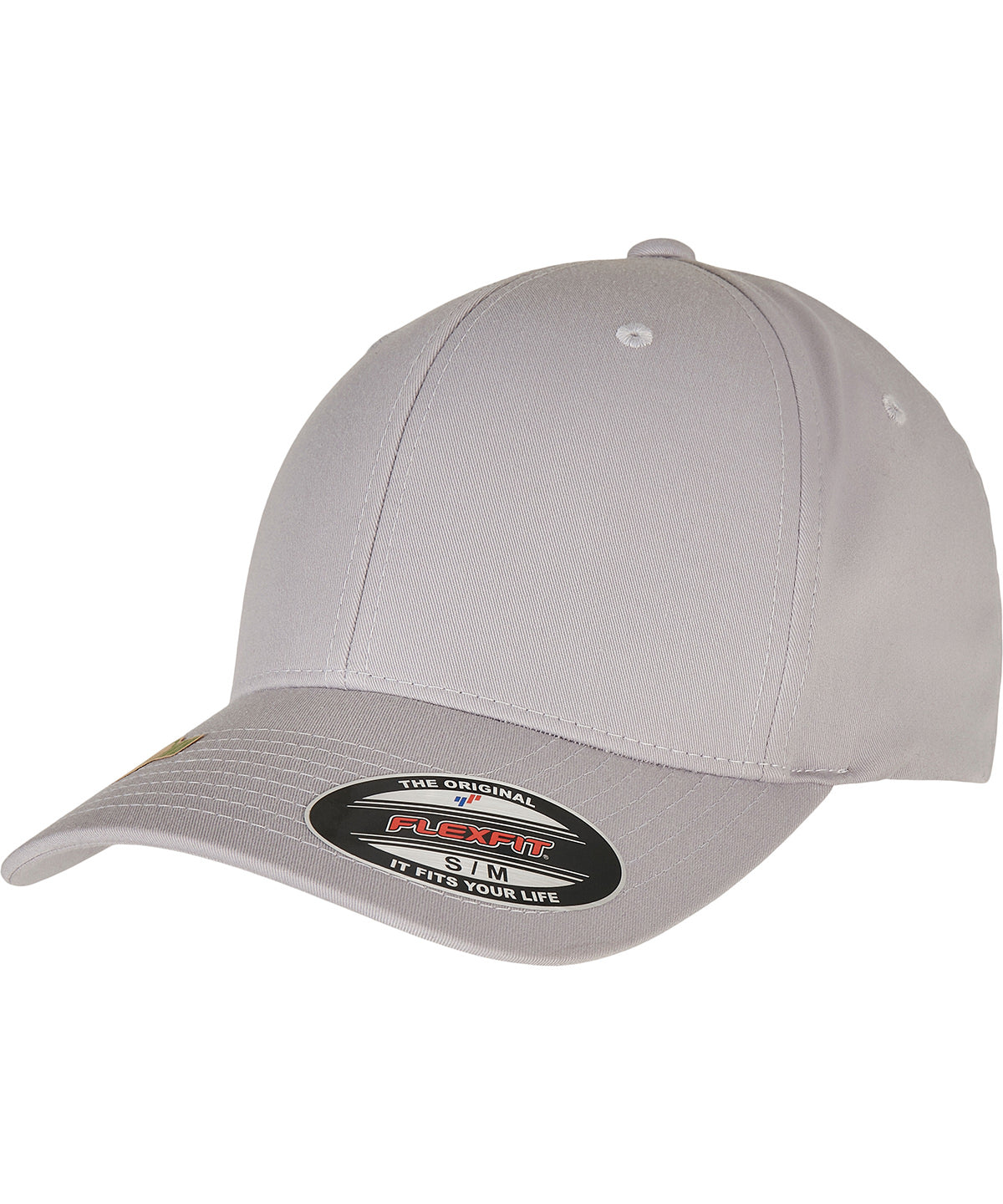 Gorra de polister reciclado Flexfit | Plata