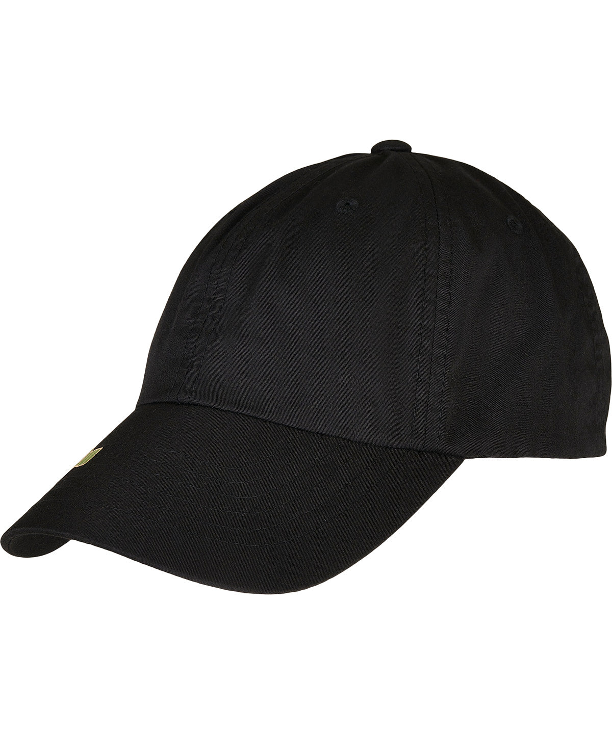 Dad Cap aus recyceltem Polyester | Schwarz