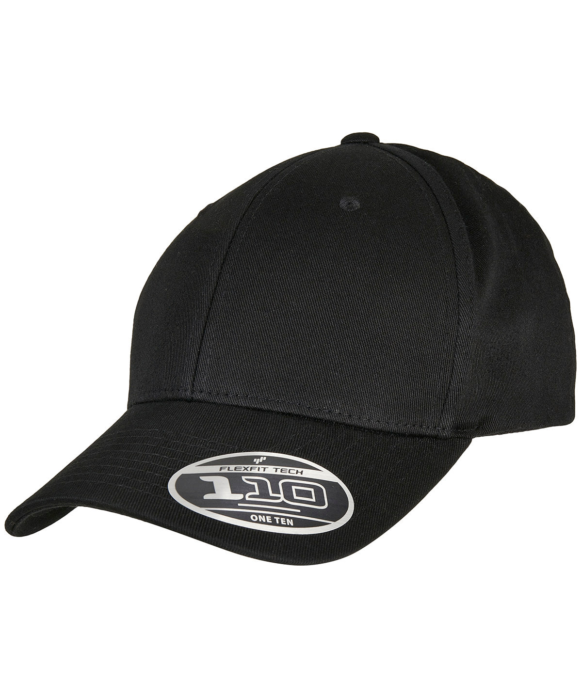 Flexfit 110 Organic Cap | Schwarz