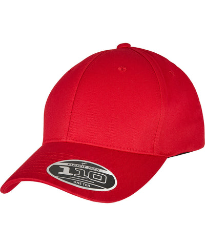Flexfit 110 gorra snapback avec visière courbée | Rouge