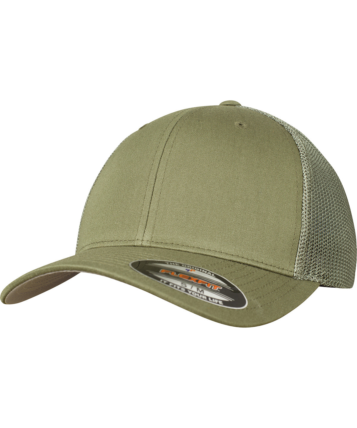 Flexfit gorra de camionero de malla | Marrn Claro