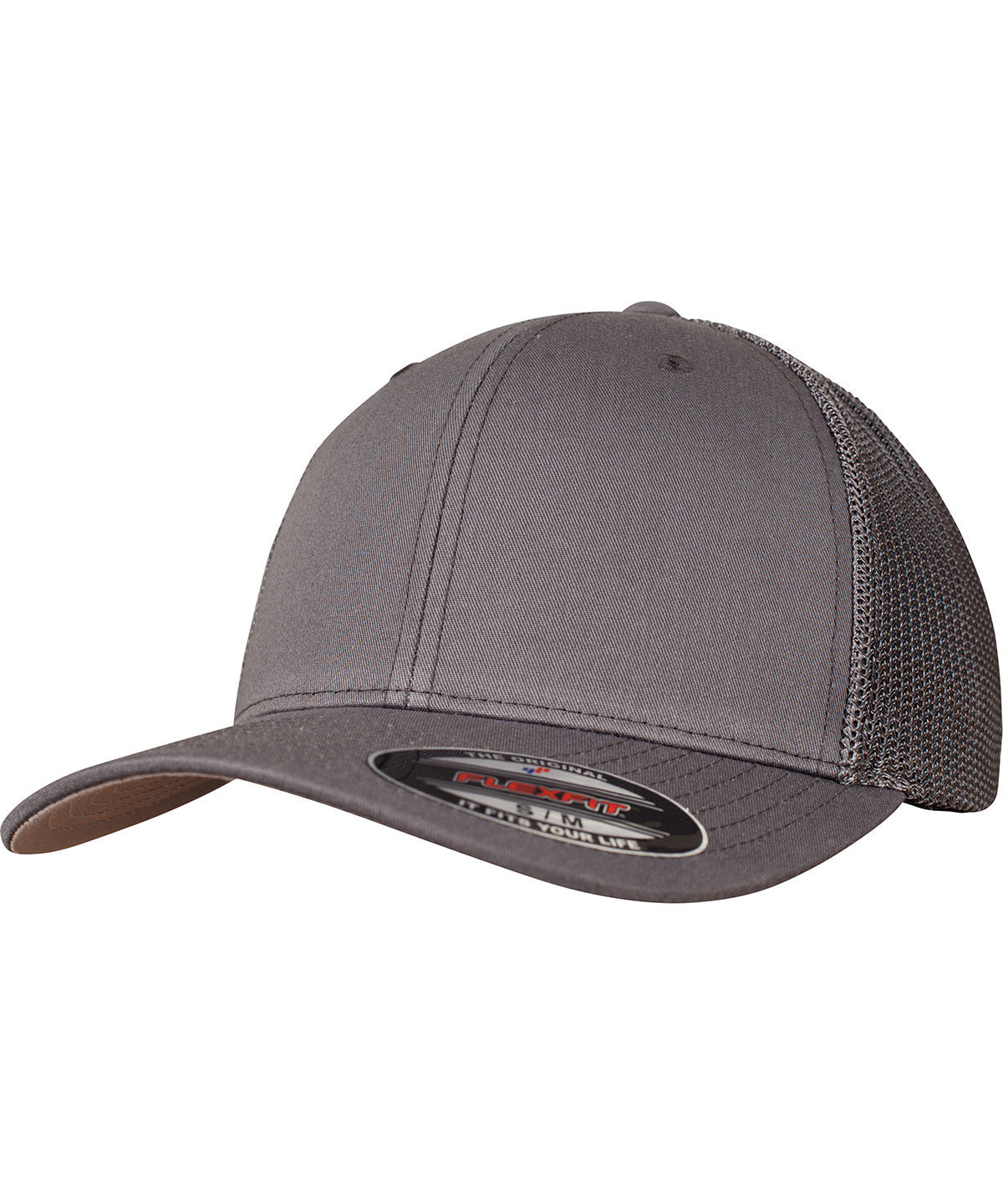 Flexfit gorra de camionero de malla | Gris Oscuro