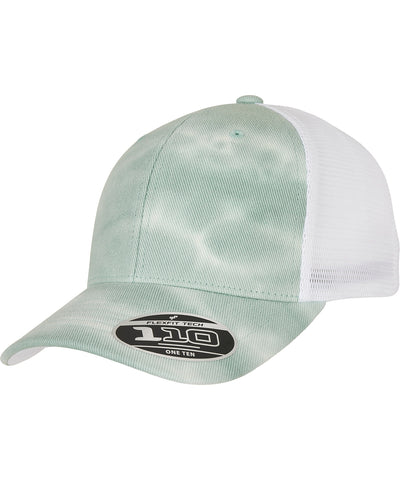 Gorra de malla batik Flexfit 110 (110BM) | Menta