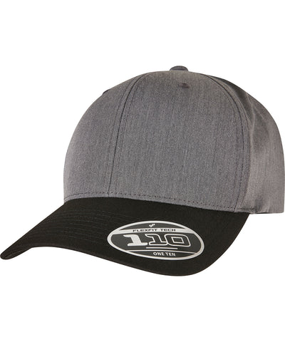 Gorra mezcla melange 110 (110MM) | Gris Oscuro/Negro