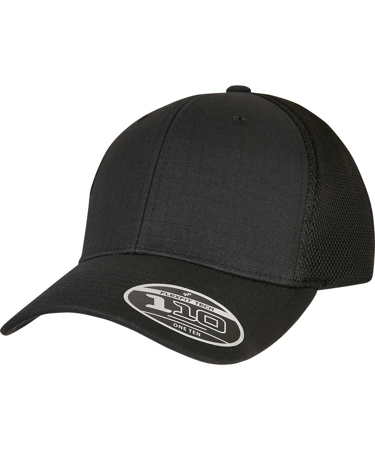 Flexfit 110 Ripstop Mesh Cap (110RM) | Schwarz