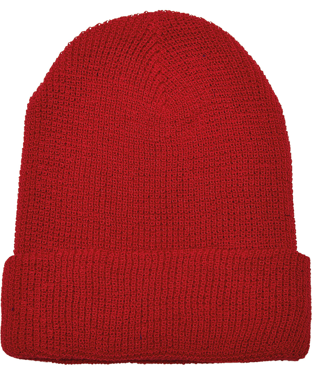 Gorro de punto de gofre con hilo reciclado (1505RY) | Gris