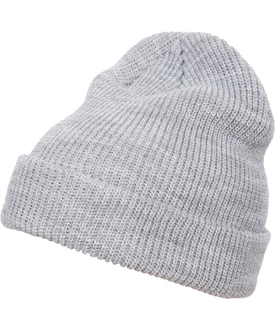 Gorro de punto largo (1545K) | Gris Jaspeado
