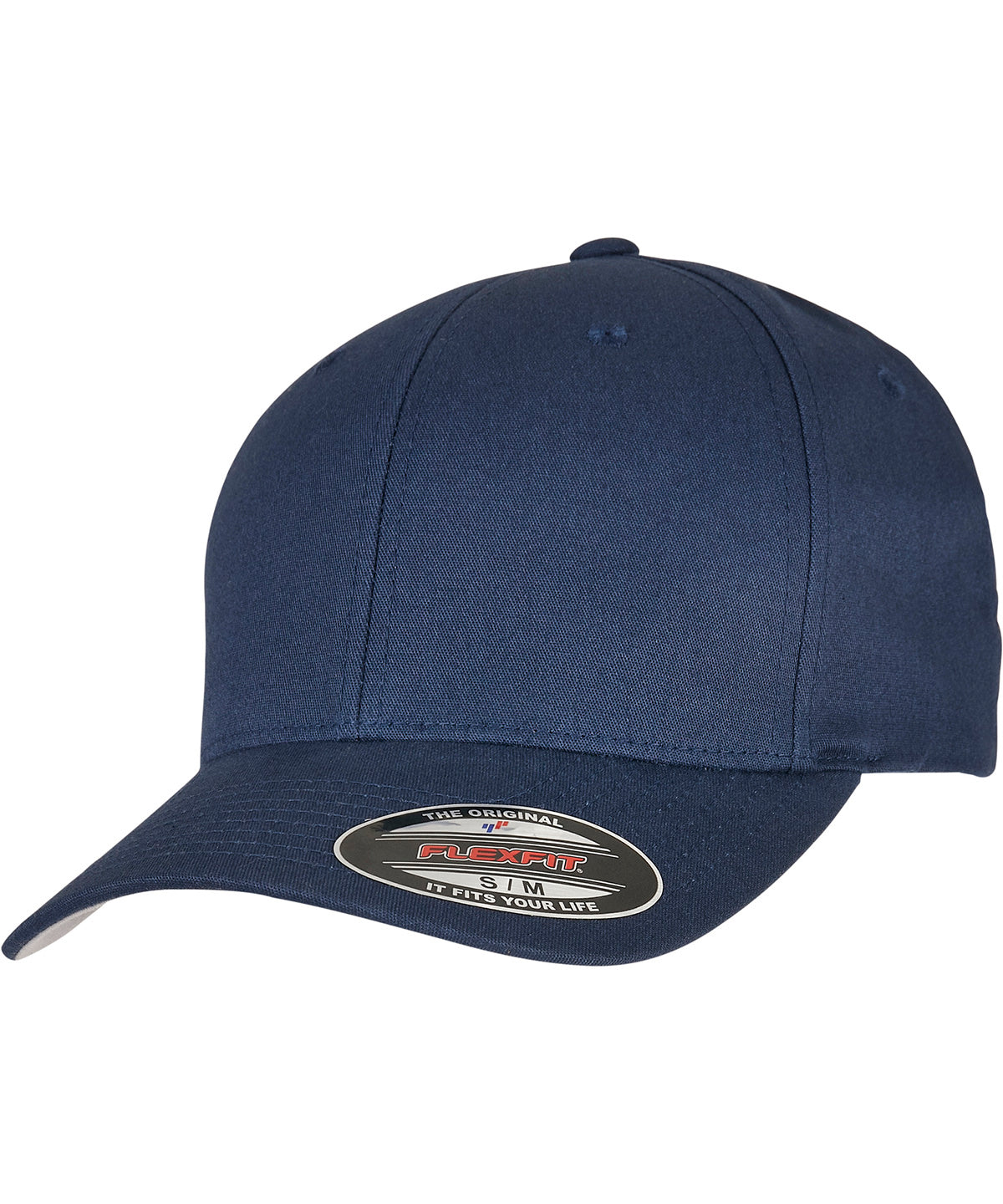 V-Flexfit® Baumwoll-Twill-Cap (5001) | Marineblau
