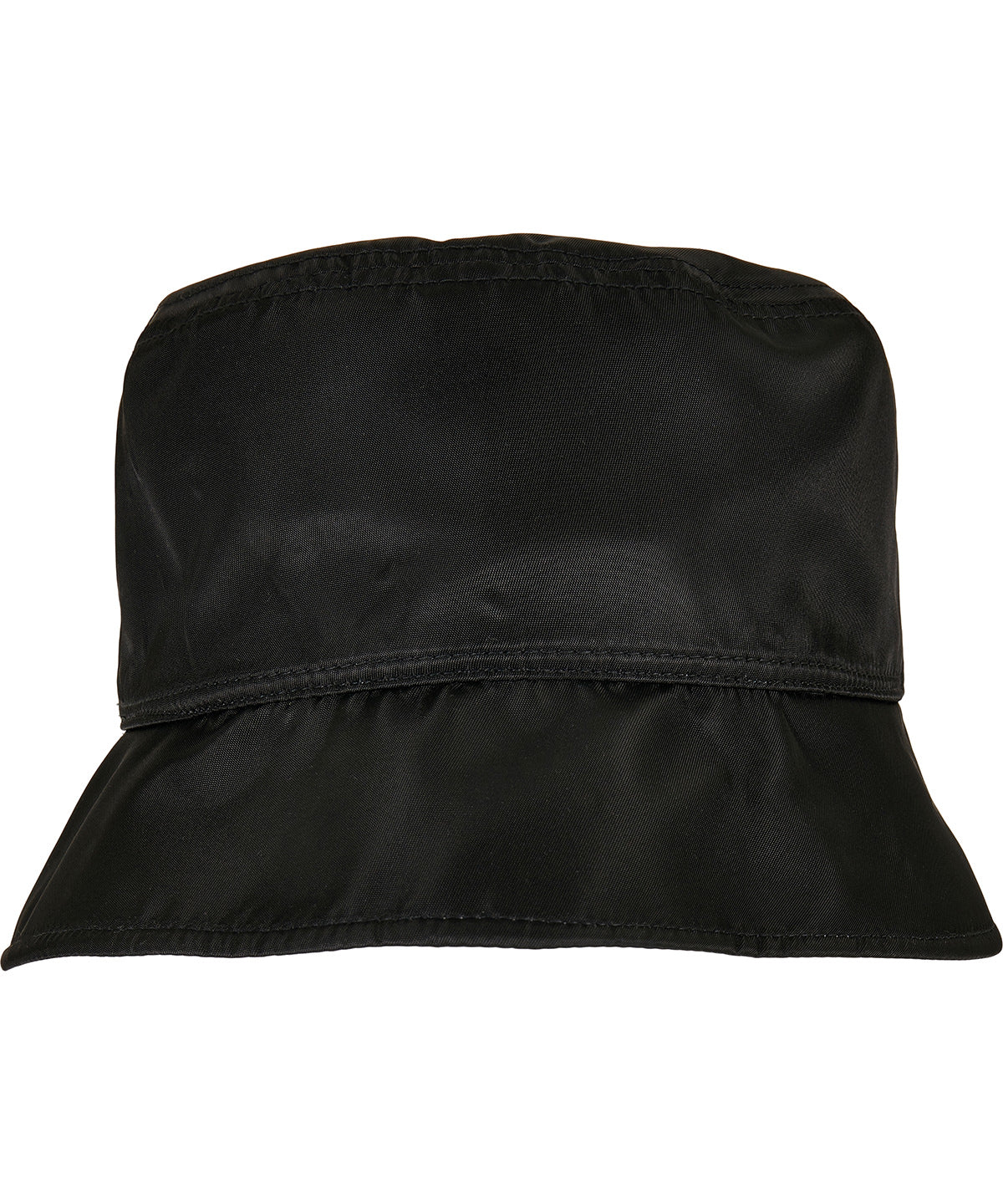 Sombrero de cubo de nailon sherpa (5003NH) | Negro/Blanco Roto