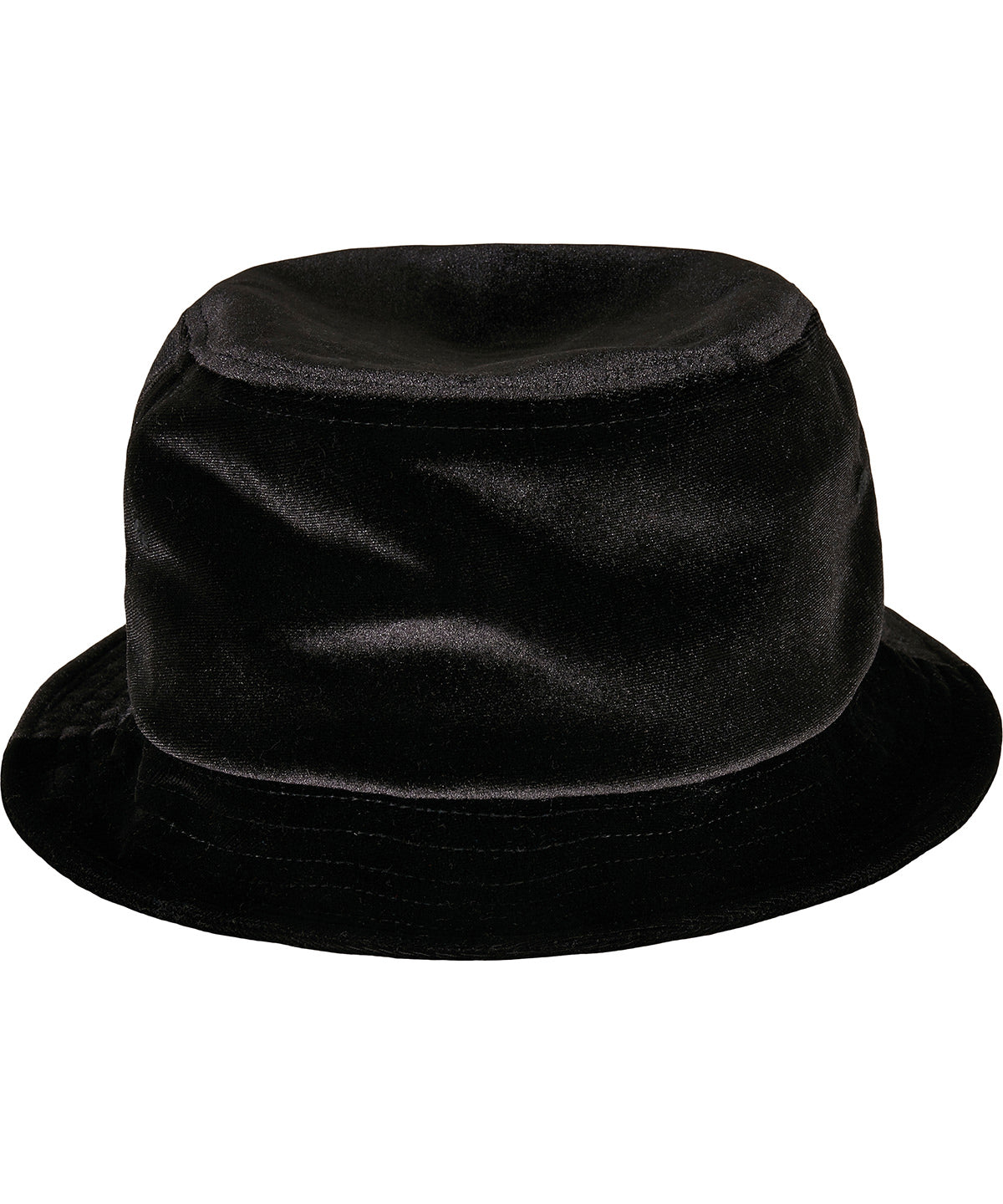 Sombrero de cubo de terciopelo (5003VB) | Negro