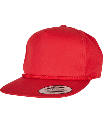 Casquette de golf classique en popeline YP Classics® (6002) | Rouge