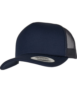 Casquette de camion d'espuma avec visière courbée classique YP Classics® (6320) | Bleu Marin
