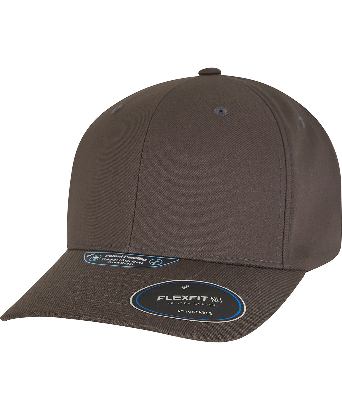 Flexfit NU Adjustable Snapback Cap (6110NU) | Dunkelgrau