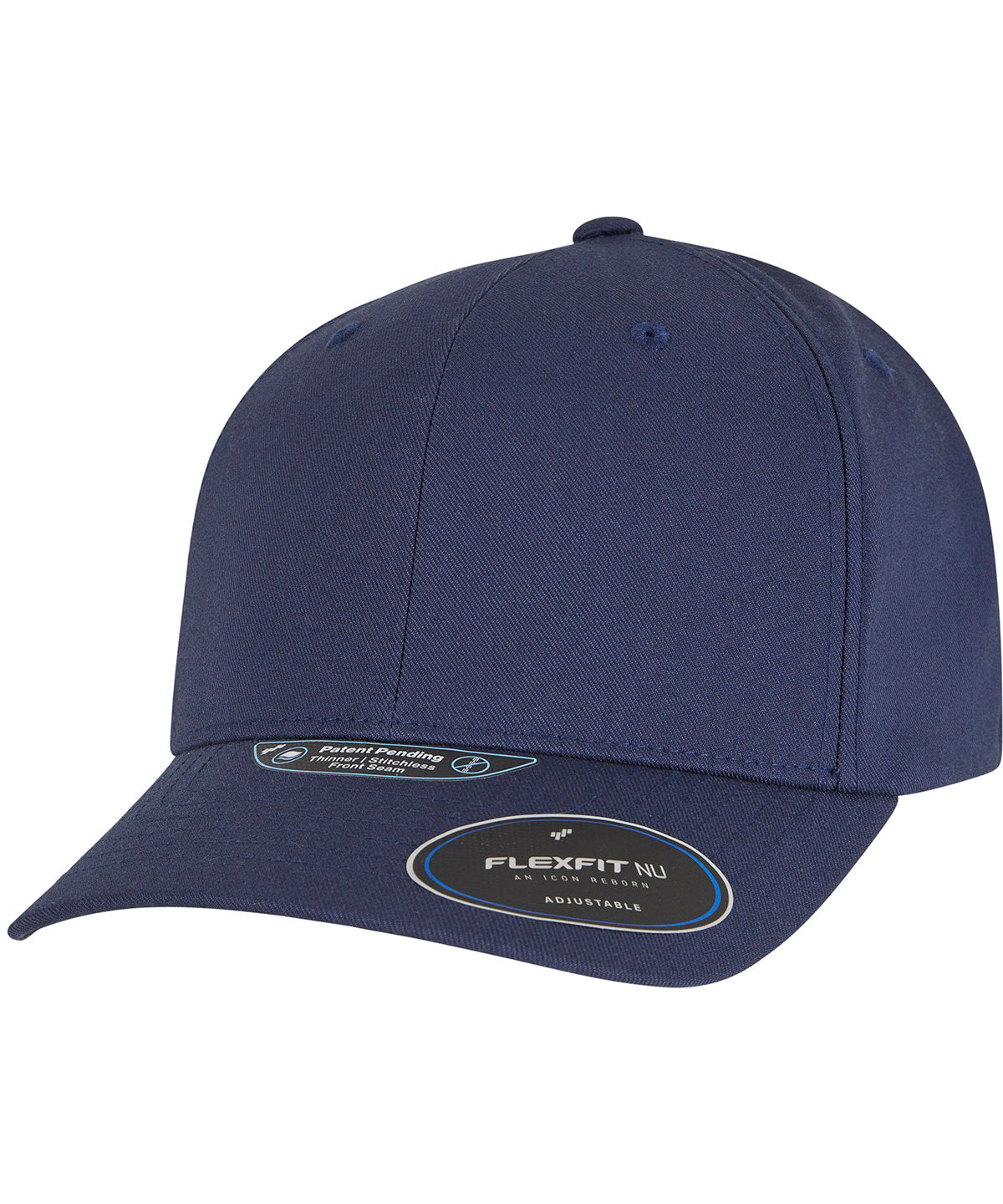 Flexfit NU Verstellbare Snapback-Kappe (6110NU) | Marineblau