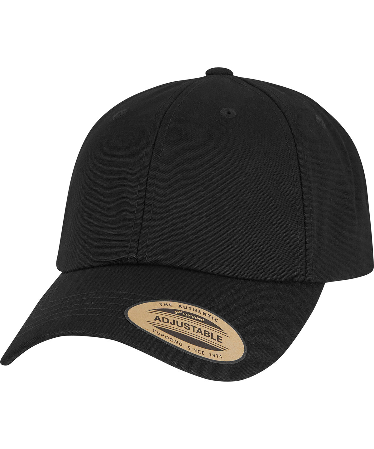 Flexfit de perfil bajo con recorte elstico (9302) | Negro