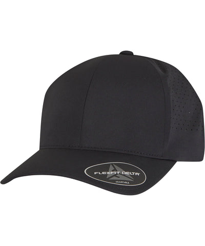 Flexfit Delta snapback (180AP) - Gorra snapback Flexfit Delta (180AP) | Negro