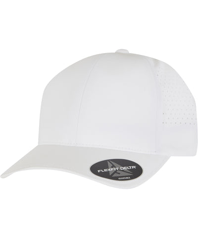 Flexfit Delta snapback (180AP) - Gorra snapback Flexfit Delta (180AP) | Blanco