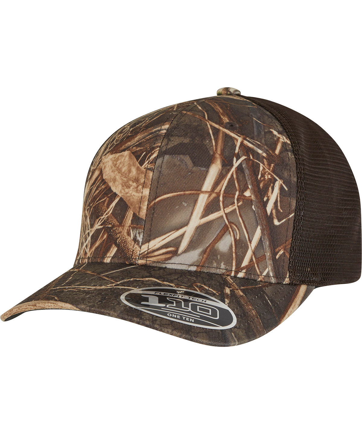 Gorra Flexfit 110 de malla RealTree camo (110MRC) | Marrn